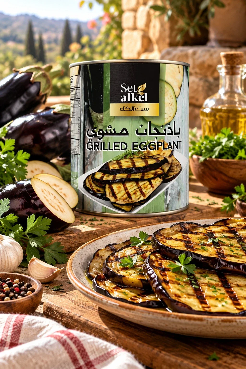 GRILLD EGGPLANT