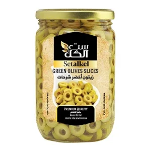 sliced green olives