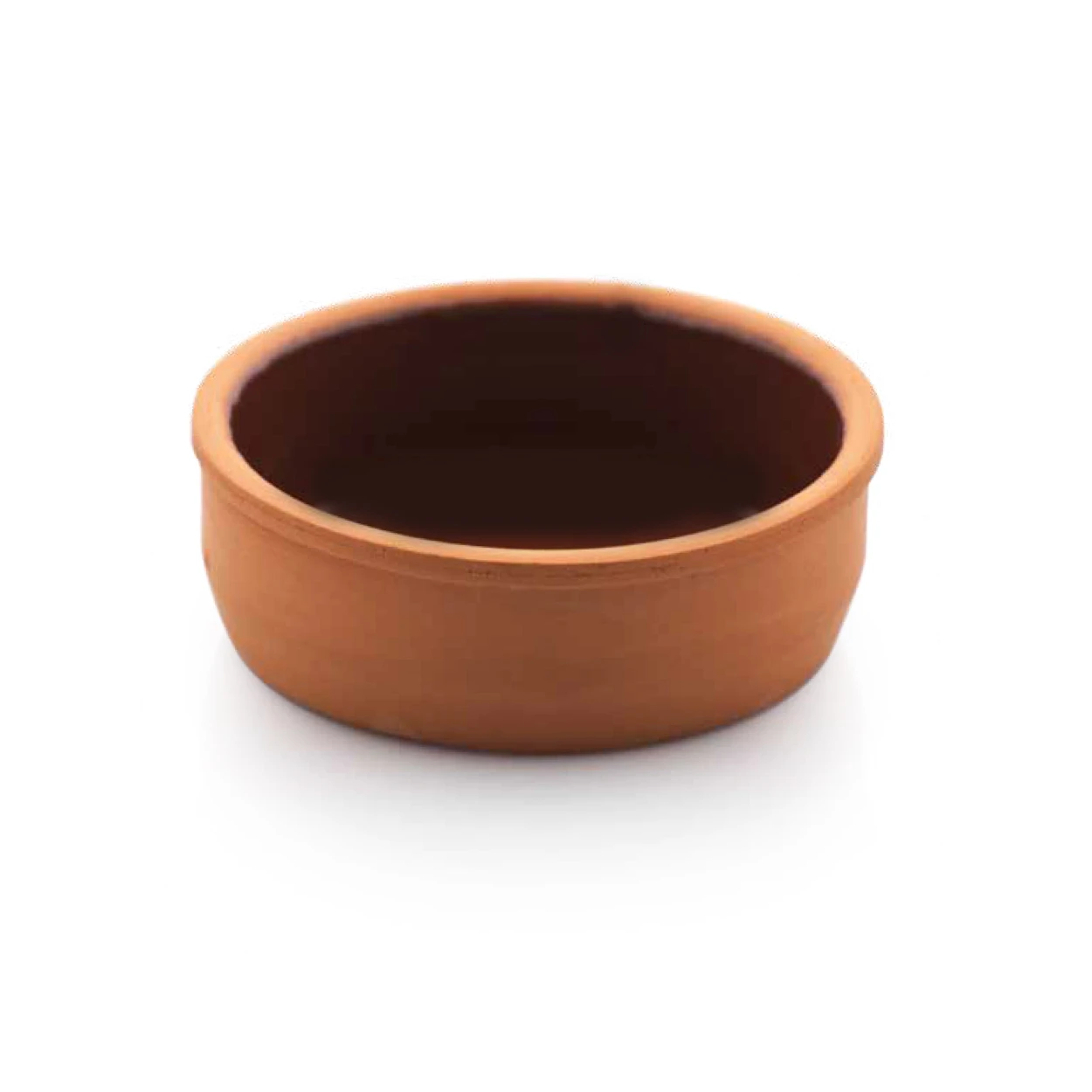 ANADOLU - ROUND OVEN BOWL, 12*4 CM, (FULL NATURAL, NON-GLAZED), 0,25 LT