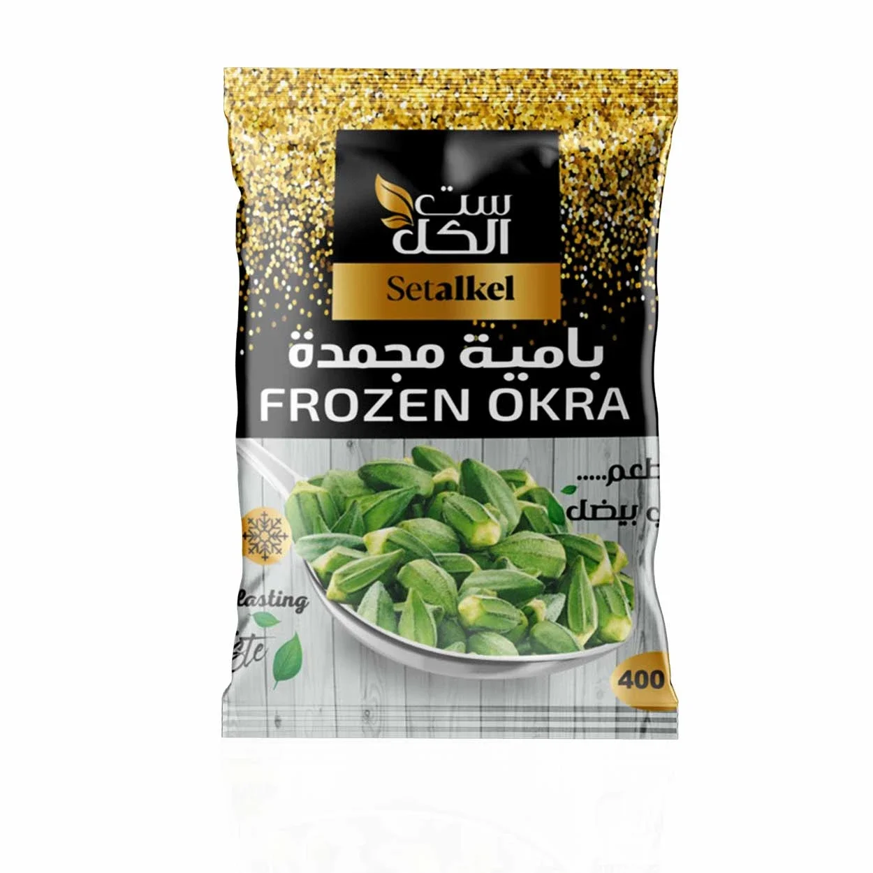 frozen okra