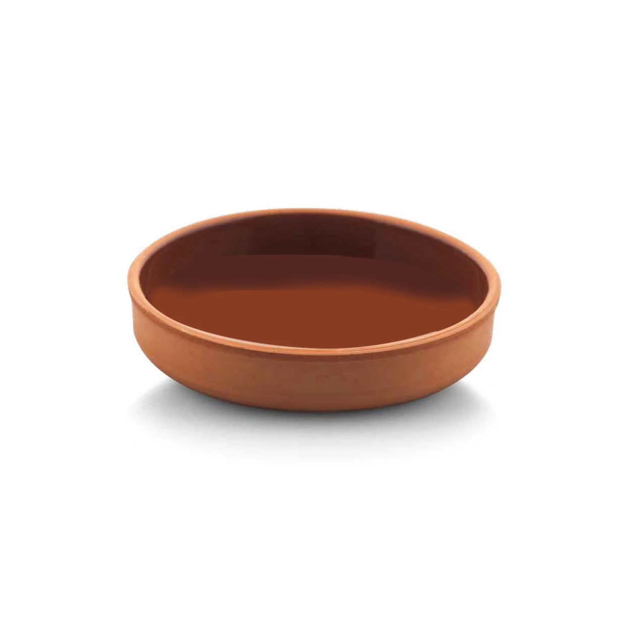 MUDANYA - ROUND OVEN BOWL, 13*3 CM, (FULL NATURAL, NON-GLAZED), 0,26 LT