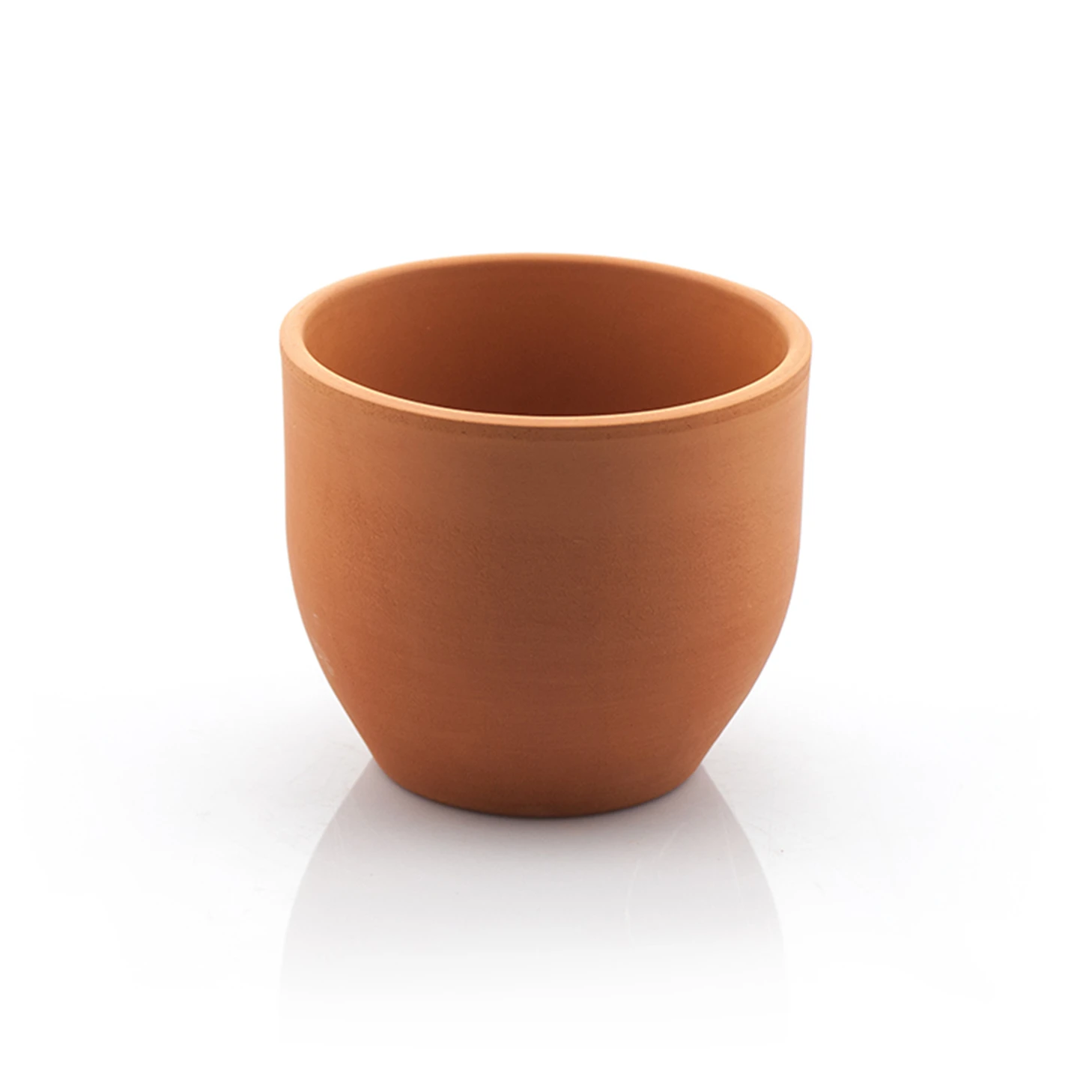 ROMA - PLANT POT, 14*12 CM, (NATURAL-TERRACOTTA)