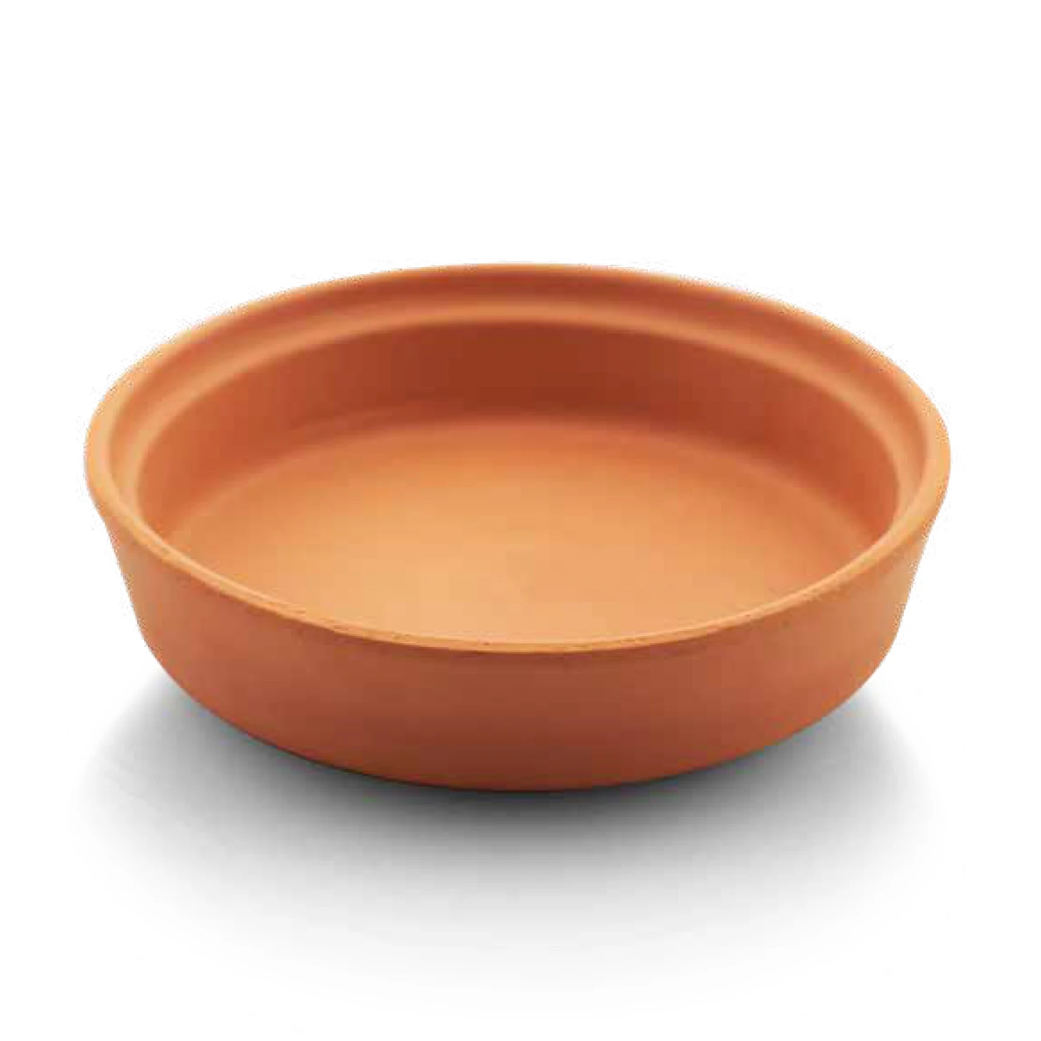 SAUCER, 13,5*3 CM, (NATURAL-TERRACOTTA)