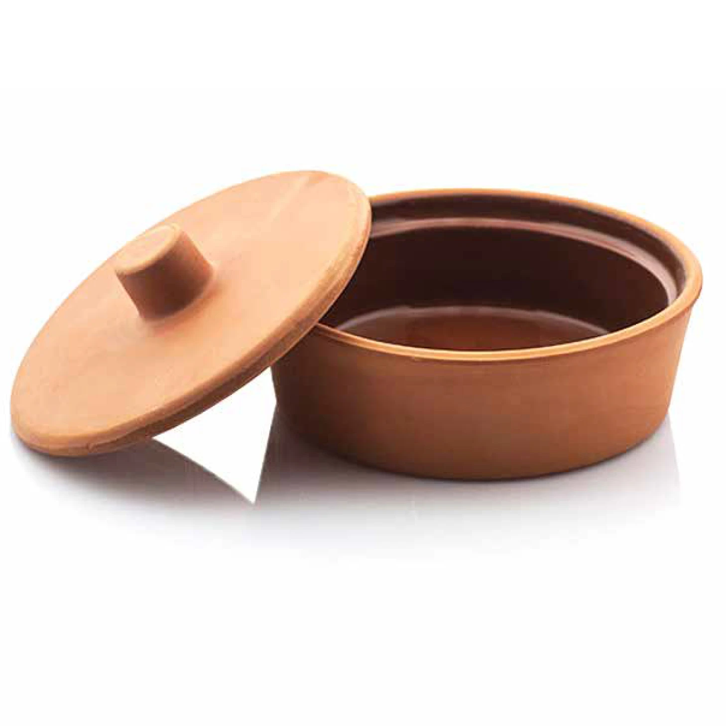 silifke - oven casserole 15*6 cm, (inner brown glazed), 1 pcs