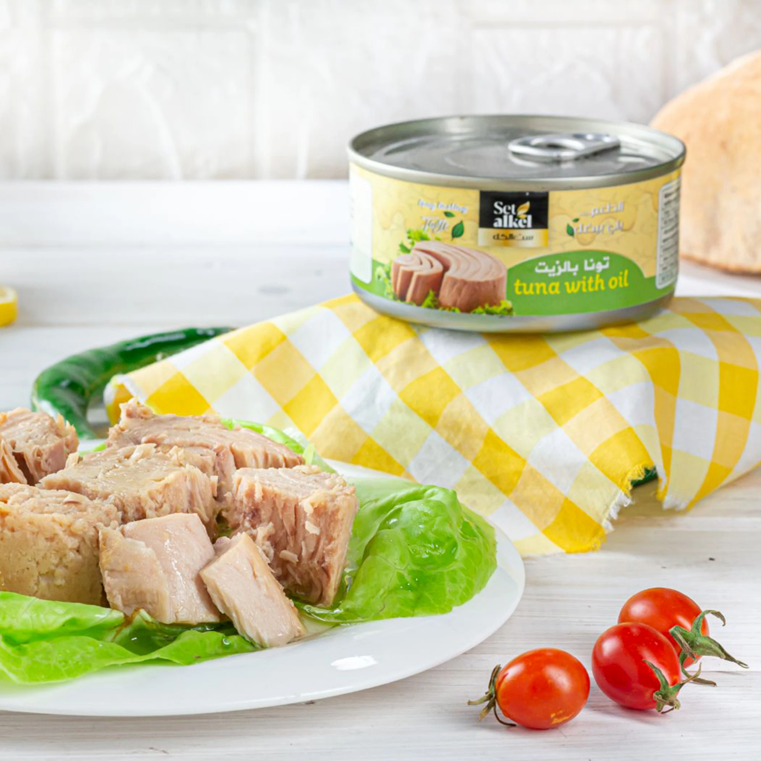 tuna with oil