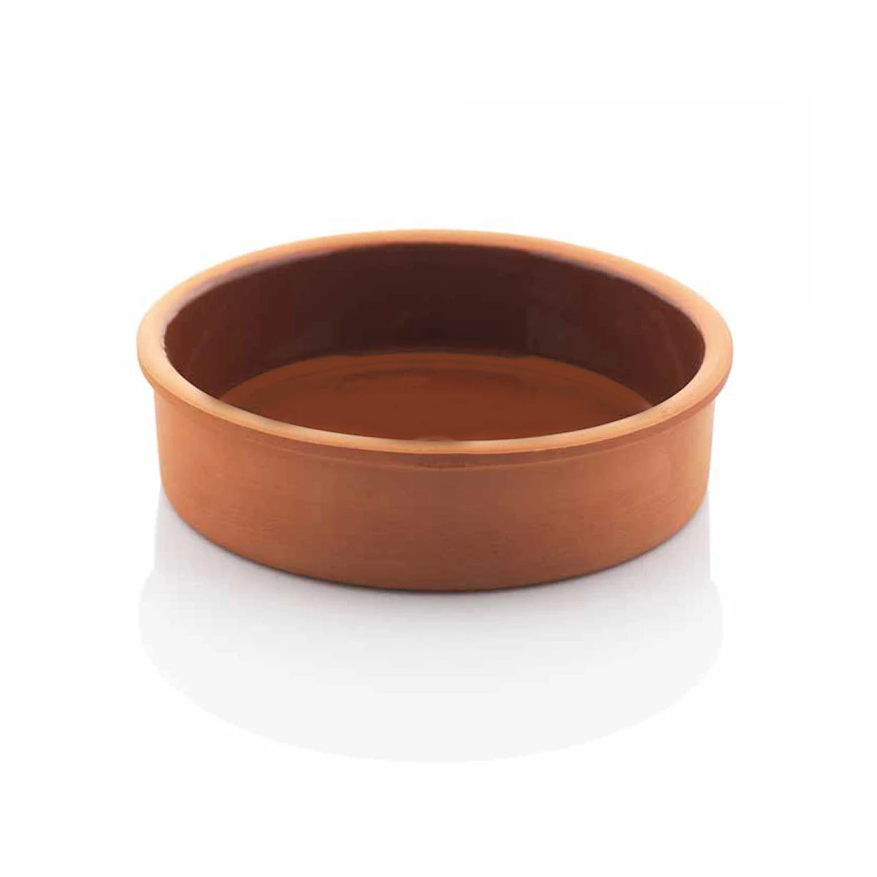 TUZLA - ROUND OVEN BOWL, 23*6 CM, (FULL NATURAL, NON-GLAZED), 1,5 LT