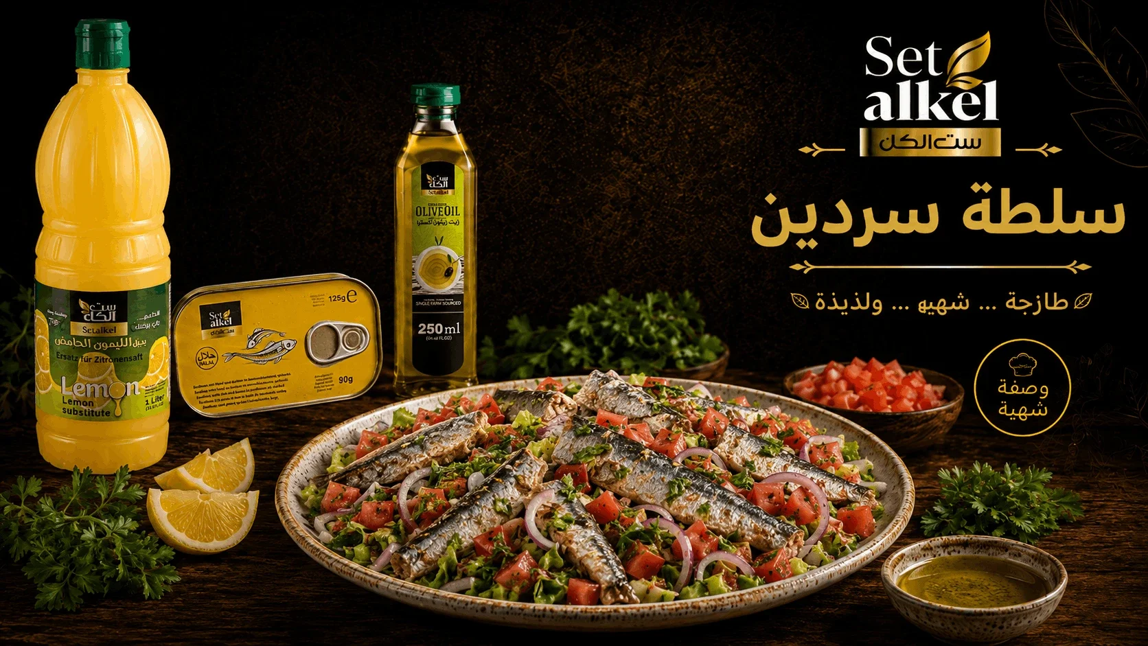 Sardine Salad with Lemon — SetAlkel