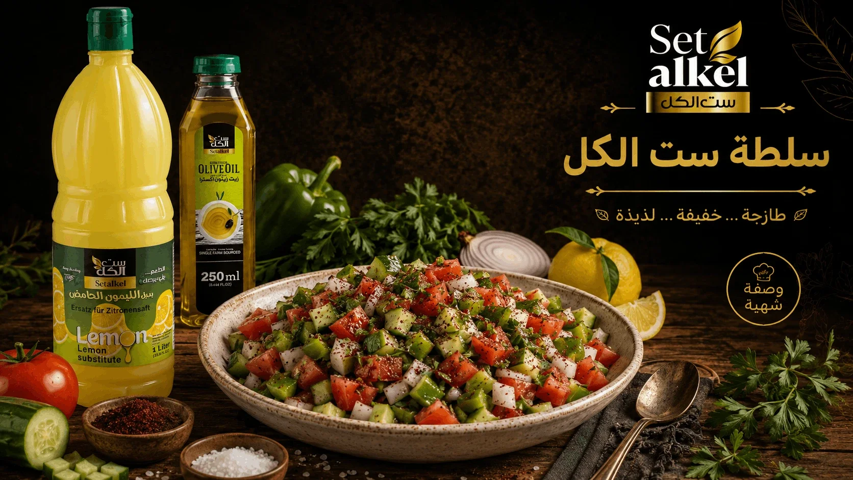 SetAlkel House Salad