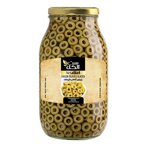 sliced green olives